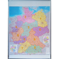 Tableau blanc de sublimation magnétique (carte) (bsimp-f)